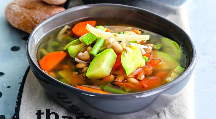 овочевий суп для швидкого схуднення