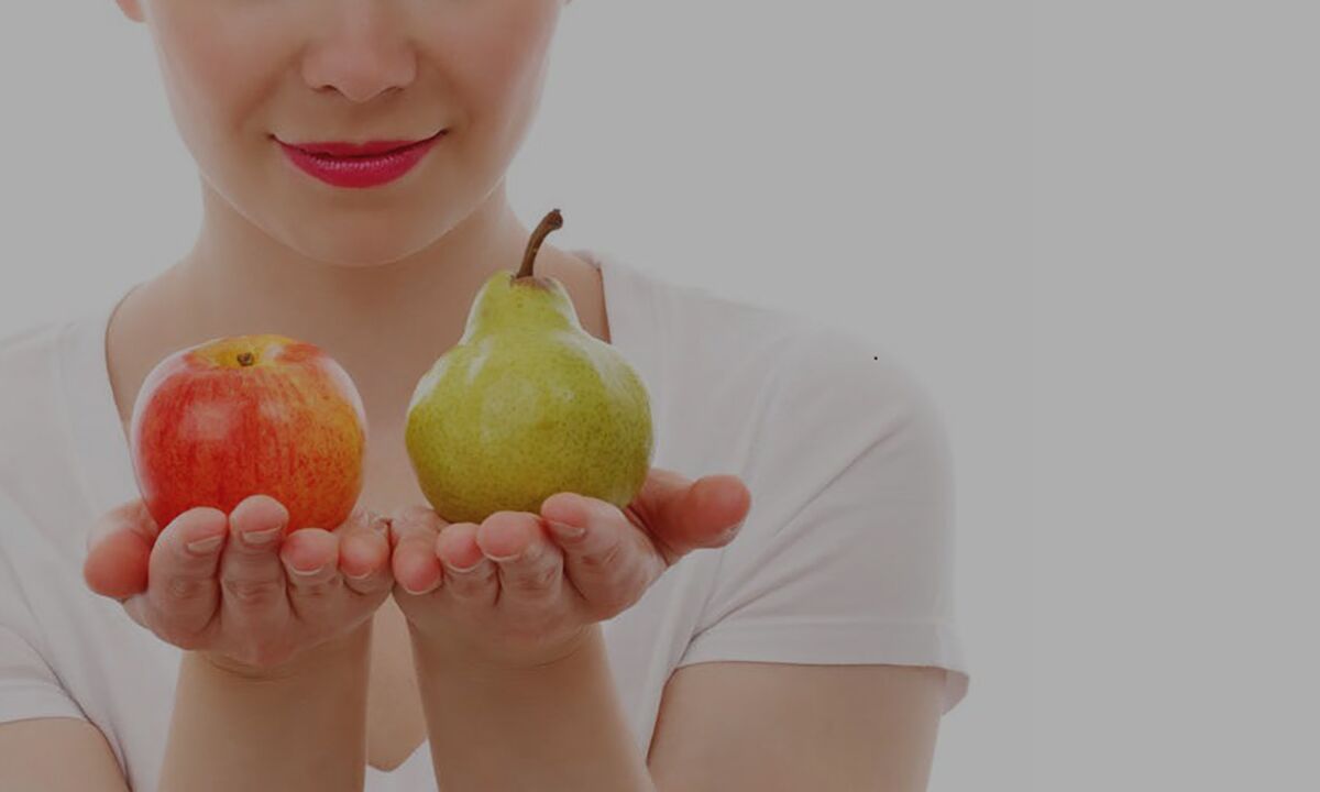 Яблука та груші в раціоні гречано-фруктової дієти